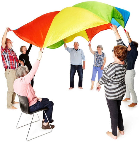 Parachute - 6 Metres-Active Games,Garden Game,Gonge,Primary Games & Toys,Stock,Teen Games-Learning SPACE