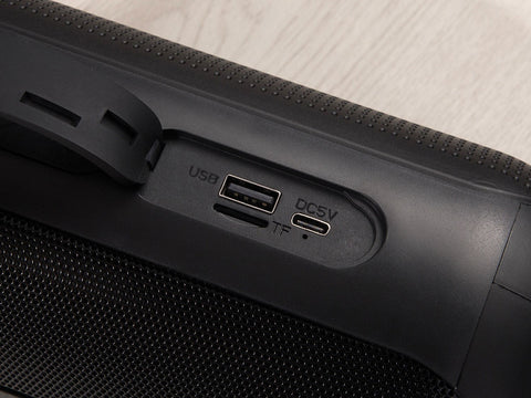 PartyPod - Bluetooth Speaker with LED Light Show-AllSensory,Calming & Anxiety,Helps With,QTX,Sensory Seeking,Sound,Sound Equipment,Teenage Speakers-Learning SPACE