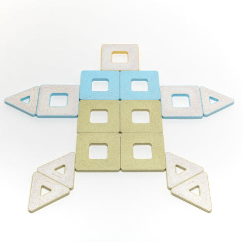 Pastel KinderMag Starter Set-Additional Need,Dropship,Engineering & Construction,Fine Motor Skills,Helps With,Maths,Polydron,Primary Maths,S.T.E.M,Shape & Space & Measure-Learning SPACE