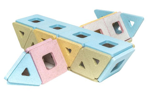 Pastel KinderMag Starter Set-Additional Need,Dropship,Engineering & Construction,Fine Motor Skills,Helps With,Maths,Polydron,Primary Maths,S.T.E.M,Shape & Space & Measure-Learning SPACE