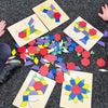 Pattern Matching Shapes-Classroom Resources,Early Years Maths,Educational Classroom Materials,Educational Play,EDUK8,Fine Motor Skills-Learning SPACE
