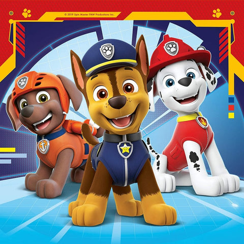 Paw Patrol 3 x 49 Piece Jigsaw Puzzle-13-99 Piece Jigsaw,Games & Toys,Gifts for 5-7 Years Old,Paw Patrol,Ravensburger Jigsaws-Learning SPACE
