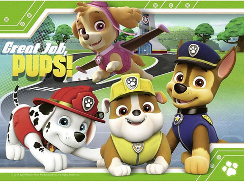 Paw Patrol 4 in Box (12, 16, 20, 24 Pieces) Jigsaw Puzzles-13-99 Piece Jigsaw,Games & Toys,Gifts For 2-3 Years Old,Gifts For 3-5 Years Old,Paw Patrol,Ravensburger Jigsaws-Learning SPACE