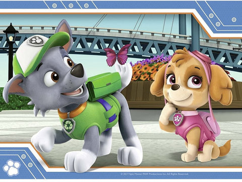 Paw Patrol 4 in Box (12, 16, 20, 24 Pieces) Jigsaw Puzzles-13-99 Piece Jigsaw,Games & Toys,Gifts For 2-3 Years Old,Gifts For 3-5 Years Old,Paw Patrol,Ravensburger Jigsaws-Learning SPACE