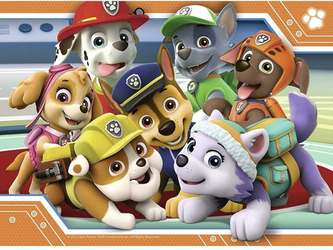 Paw Patrol 4 in Box (12, 16, 20, 24 Pieces) Jigsaw Puzzles-13-99 Piece Jigsaw,Games & Toys,Gifts For 2-3 Years Old,Gifts For 3-5 Years Old,Paw Patrol,Ravensburger Jigsaws-Learning SPACE
