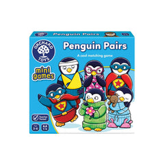 Penguin Pairs Mini Game-Early years Games & Toys,Early Years Maths,Gifts For 2-3 Years Old,Gifts For 3-5 Years Old,Maths,Memory Pattern & Sequencing,Orchard Toys,Primary Games & Toys,Primary Maths,Primary Travel Games & Toys-Learning SPACE