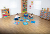 People Who Help Us - 40 Mini Placement Carpets with Holdall-Classroom Packs,Dropship,Kit For Kids,Mats,Mats & Rugs,Rugs,Sit Mats,Square,Wellbeing Furniture,World & Nature-Learning SPACE