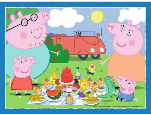 Peppa Pig 4 in Box Jigsaw Puzzles-13-99 Piece Jigsaw,Games & Toys,Gifts For 2-3 Years Old,Gifts For 3-5 Years Old,Peppa Pig,Ravensburger Jigsaws-Learning SPACE