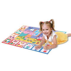 Peppa Pig Giant Floor Puzzle – Interactive Fun!-Active Games,Clementoni,Counting Numbers & Colour,Early Years,Early years Games & Toys,Games & Toys,Peppa Pig,Shape & Space & Measure,Sound. Peg & Inset Puzzles-Learning SPACE