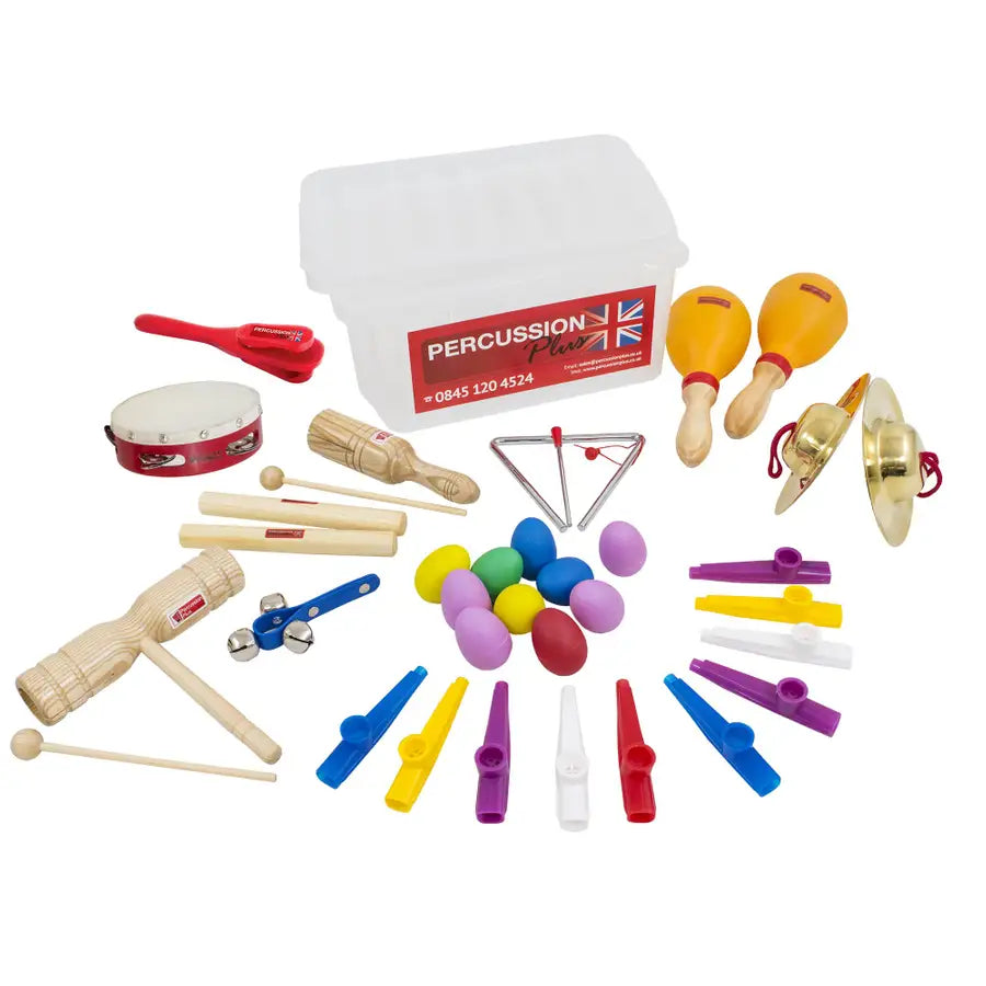 Percussion Plus Basic Music Kit-Classroom Packs,Music,Music Class Pack,Percussion Plus-Learning SPACE