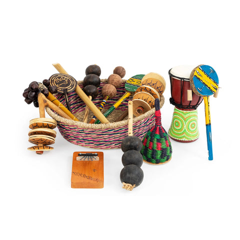 Percussion Plus Honestly Made African Basket-Classroom Packs,Music,Music Class Pack,Percussion Plus,Primary Music-Learning SPACE