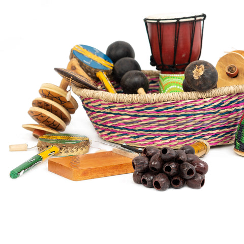 Percussion Plus Honestly Made African Basket-Classroom Packs,Music,Music Class Pack,Percussion Plus,Primary Music-Learning SPACE