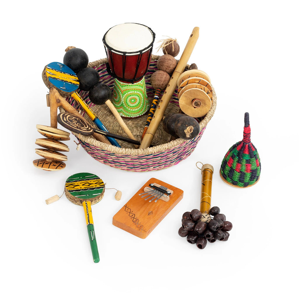 Percussion Plus Honestly Made African Basket-Classroom Packs,Music,Music Class Pack,Percussion Plus,Primary Music-Learning SPACE
