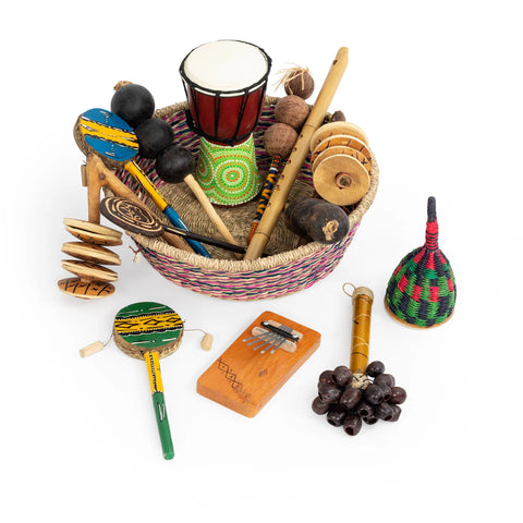 Percussion Plus Honestly Made African Basket-Classroom Packs,Music,Music Class Pack,Percussion Plus,Primary Music-Learning SPACE