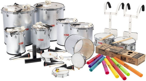 Percussion Plus Samba Pack for 20 Players-Calmer Classrooms,Classroom Packs,Drums,Helps With,Music,Percussion Plus,Primary Music,Sound,Sound Equipment,Stock-Learning SPACE
