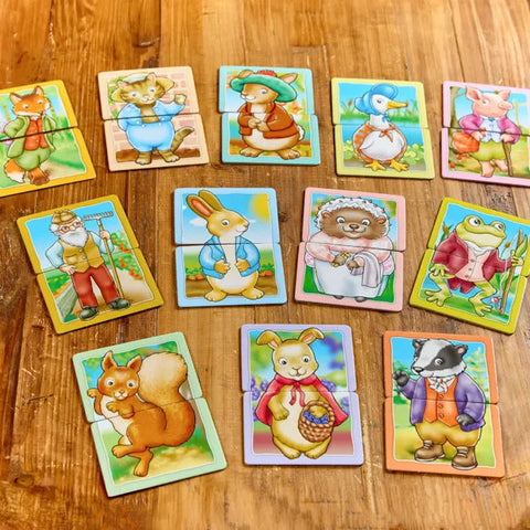 Peter Rabbit™ Heads and Tails Matching Game-Memory Pattern & Sequencing, Orchard Toys-Learning SPACE