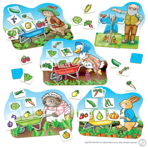 Peter Rabbit™ Veg Patch Lotto-Early years Games & Toys,Games & Toys,Memory Pattern & Sequencing,Orchard Toys-Learning SPACE