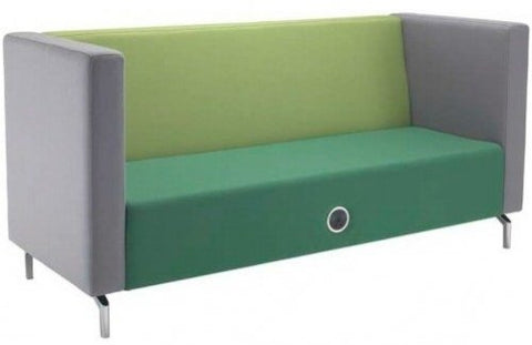 Phonic Low 3 Seat Sofa-Full Size Seating, Furniture, Library Furniture, Noise Reducing Furniture, Padded Seating, pod, Seating, Sensory Room Furniture, Sofa, Wellbeing Furniture-Learning SPACE