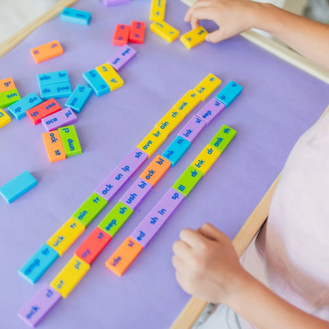 Phonics & Word Building Dominoes – Blends & Digraphs-Dyslexia,Early Years Literacy,Learn Alphabet & Phonics,Learning Resources,Literacy,Literacy Toys-Learning SPACE