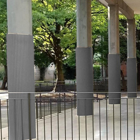 Pillar Wall Guard Ribbing – Ribbed Safety for Bumps and Bashes!-Nursery,Safety,SCOTEXCEL,Sensory Wall Panels & Accessories,Wall Padding-Learning SPACE