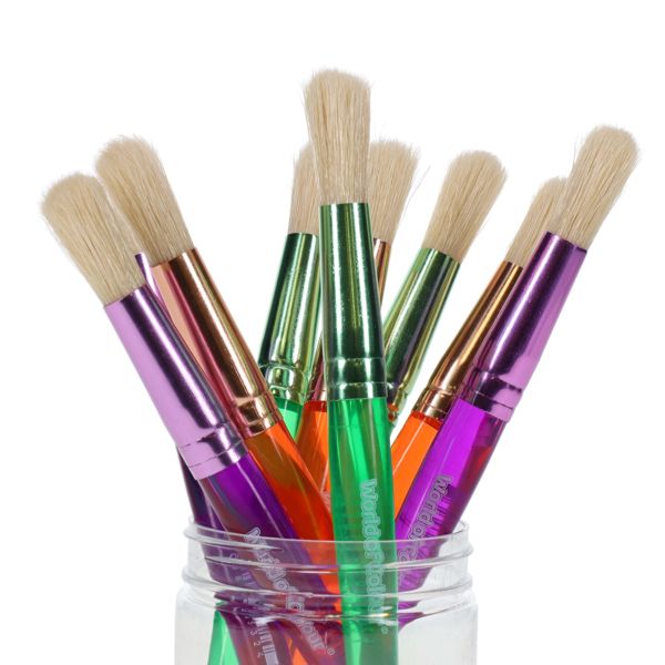 Pk. 30 The Big Grippers Paint Brush-Art Materials,Arts & Crafts,Early Arts & Crafts,Painting Accessories,Primary Arts & Crafts-Learning SPACE
