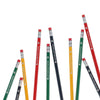 Pkt.10 Hb Rubber Tipped Pencils-Back To School, Handwriting, Left Handed, Stationery-Learning SPACE