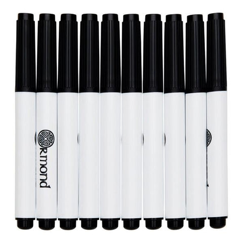 Pkt.10 Write On Wipe Off Answer Paddles-Calmer Classrooms,Classroom Packs,Mark Making,Ormond-Learning SPACE