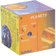 Planets Cube - Solar System Statistics-Bigjigs Toys, Early Science, Fidget, Outer Space, S.T.E.M, Science Activities, Stock, World & Nature-Learning SPACE