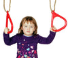 Plastic Gym Rings - Blue-Indoor Swings,Outdoor Play,Outdoor Swings,swing,Teen & Adult Swings-Learning SPACE
