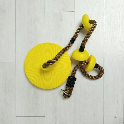 Plate Shaped Rope Swing-Indoor Swings,Outdoor Swings,Playground Equipment,Strength & Co-Ordination-Learning SPACE