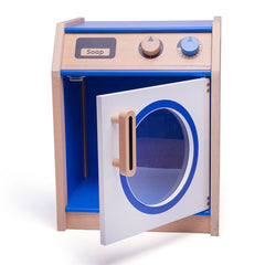 Play Kitchen Colourful Wooden Washing Machine-Calmer Classrooms,Dropship,Helps With,Imaginative Play,Kitchens & Shops & School,Life Skills,Play Kitchen,Role Play,Tidlo Toys,Wooden Toys-Learning SPACE
