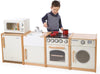 Play Kitchen Natural Wooden Education Cooker-Gifts For 2-3 Years Old, Imaginative Play, Kitchens & Shops & School, Play Kitchen, Role Play, Stock, Tidlo Toys, Wooden Toys-Learning SPACE