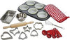 Play Kitchen - Young Chefs Baking Set-Bigjigs Toys,Gifts For 2-3 Years Old,Gifts for 5-7 Years Old,Imaginative Play,Kitchens & Shops & School,Play Kitchen Accessories,Role Play,SCOTEXCEL,Stock-Learning SPACE