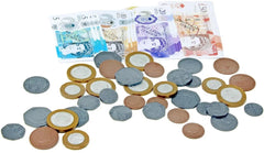 Play Money UK Assortment-Addition & Subtraction, Calmer Classrooms, Early Years Maths, Helps With, Imaginative Play, Kitchens & Shops & School, Learning Resources, Life Skills, Maths, Money, Pocket money, Primary Maths, Stock-Learning SPACE