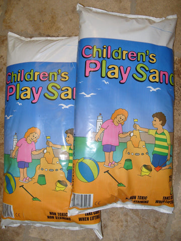 Play Sand - 15kg Bag for Safe & Fun Sandpit Play-Outdoor Sand Pits,Sand-Learning SPACE