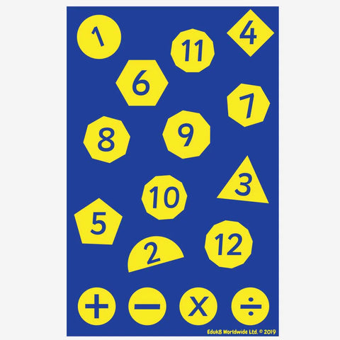 Playing with Maths Mat-Dyscalculia,Early Years Maths,Educational Classroom Materials,Educational Play,EDUK8,Maths,Play Mats & Baby Gyms,Playmat,Primary Maths-Learning SPACE