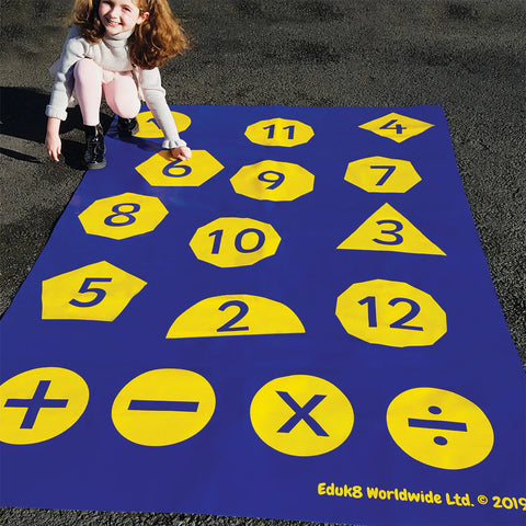 Playing with Maths Mat-Dyscalculia,Early Years Maths,Educational Classroom Materials,Educational Play,EDUK8,Maths,Play Mats & Baby Gyms,Playmat,Primary Maths-Learning SPACE