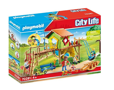 Playmobil Children's Adventure Park-Fine Motor Skills,Imaginative Play,Playmobil,Role Play,Small World-Learning SPACE