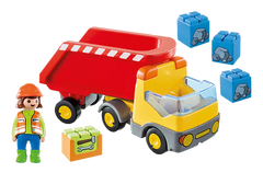 Playmobil® 1.2.3 Recycling Truck-Baby & Toddler Gifts, Cars & Transport, Games & Toys, Gifts For 1 Year Olds, Gifts For 3-5 Years Old, Imaginative Play, Playmobil, Small World-Learning SPACE