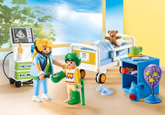 Playmobil® Children's Hospital Room-Fire. Police & Hospital,Games & Toys,Gifts For 3-5 Years Old,Imaginative Play,Playmobil,Primary Games & Toys,Small World-Learning SPACE