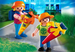Playmobil® Childs First Day at School Toy-Games & Toys,Gifts For 3-5 Years Old,Playmobil,Primary Games & Toys-Learning SPACE