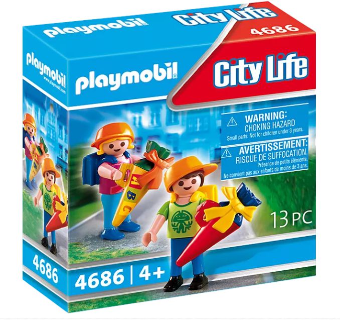 Playmobil® Childs First Day at School Toy-Games & Toys, Gifts For 3-5 Years Old, Playmobil, Primary Games & Toys-Learning SPACE