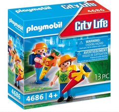 Playmobil® Childs First Day at School Toy-Games & Toys,Gifts For 3-5 Years Old,Playmobil,Primary Games & Toys-Learning SPACE