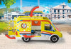 Playmobil® City Life Ambulance with Lights and Sound-Fire. Police & Hospital,Games & Toys,Gifts for 5-7 Years Old,Imaginative Play,Playmobil,Primary Games & Toys,Small World-Learning SPACE