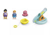 Playmobil® JUNIOR AQUA: Water Seesaw with Boat-Baby Bath. Water & Sand Toys,Games & Toys,Gifts for 5-7 Years Old,Imaginative Play,Playmobil,Primary Games & Toys,Small World-Learning SPACE