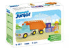 Playmobil® JUNIOR: Dump Truck-Fire. Police & Hospital,Games & Toys,Gifts for 5-7 Years Old,Imaginative Play,Playmobil,Primary Games & Toys,Small World-Learning SPACE