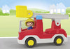 Playmobil® JUNIOR: Ladder Unit Fire Truck-Fire. Police & Hospital,Games & Toys,Gifts for 5-7 Years Old,Imaginative Play,Playmobil,Primary Games & Toys,Small World-Learning SPACE