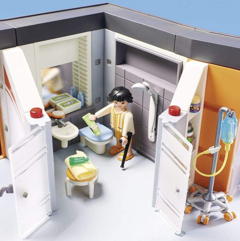 Playmobil® Large Hospital-Fire. Police & Hospital,Games & Toys,Gifts For 3-5 Years Old,Imaginative Play,Nurture Room,Playmobil,Primary Games & Toys,Small World,Stock-Learning SPACE