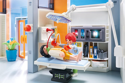 Playmobil® Large Hospital-Fire. Police & Hospital,Games & Toys,Gifts For 3-5 Years Old,Imaginative Play,Nurture Room,Playmobil,Primary Games & Toys,Small World,Stock-Learning SPACE