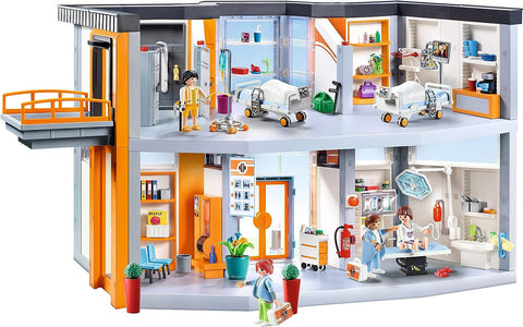 Playmobil® Large Hospital-Fire. Police & Hospital,Games & Toys,Gifts For 3-5 Years Old,Imaginative Play,Nurture Room,Playmobil,Primary Games & Toys,Small World,Stock-Learning SPACE